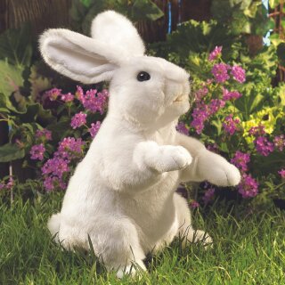 Folkmanis Weißer Hase, stehend