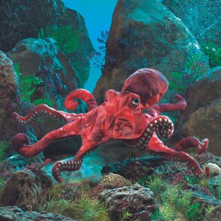 Folkmanis Roter Oktopus