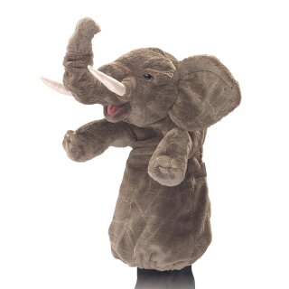 Folkmanis Elefant für die Puppenbühne